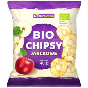 Ekologiczne chipsy jabłkowe 40 g - NaturAvena