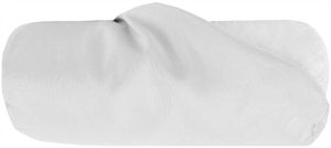 Kissenhülle Ellen für Nackenrolle, Maße: 15x40 cm, Farbe: Hellgrau