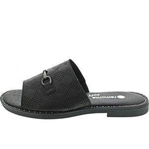 Remonte Damen Pantolette in Schwarz, Größe 38