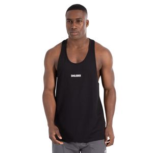 Smilodox Herren Stringer Leno - Regular fit ärmelloses Oberteil mit Rundhals