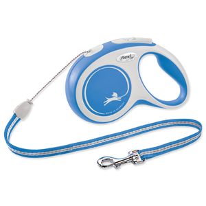 FLEXI Rollleine New COMFORT Seil - 8m, bis 12kg - blau FLEXI Rollleine New COMFORT Seil - 8m, bis 12kg - blau