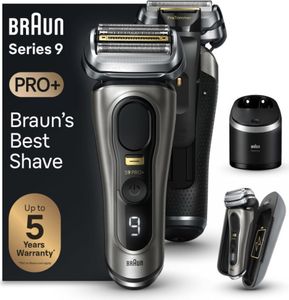 Braun Series 9 Pro+ 9575cc Wet & Holiaci strojček Dry Foil Trimmer Metallic