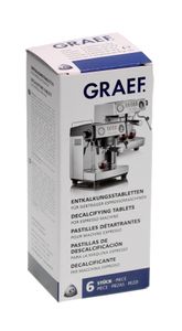 Graef 145618 6x tablety na odstranění vodního kamene z portafiltrů kávovarů...