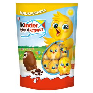 Ferrero kinder Mini Friends Vollmilchschokolade mit Knusperkeks 122g