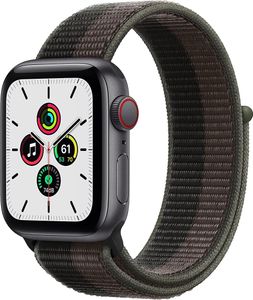 Apple Watch SE GPS + Cell 40mm Grey Alu Tornado/Grey Sport Loop