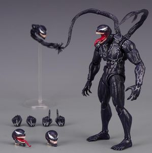 Venom Action Figur Bandai Shf Venom 2 Let There Be Carnage Anime Figur Modell Sammlerstück Spielzeug Geschenk Puppe