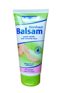 HORNHAUT BALSAM 100ml mit Lanolin und 7% Urea Hornhautentfernung Fußcreme Fußpflege Creme 55