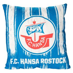 F.C. Hansa Rostock Kissen Streifen