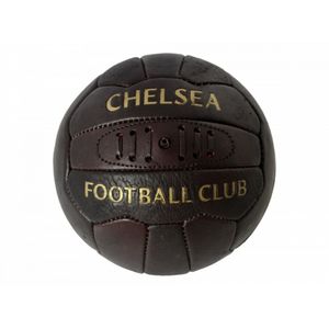offizieller Chelsea FC  Retro Heritage Lederfußball BS718 (Größe 5) (Braun)