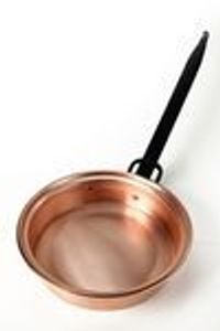 "CopperGarden®" Röstpfanne ø18 cm mit Eisenstiel | Kupfer