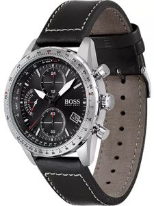 Hugo Boss Pilot Edition Herren Chronograph Uhr - Schwarz | 1513853