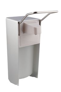 CleanSV Desinfektionsspender Seifenspender  500 ml  Aluminium mit Euroflasche,