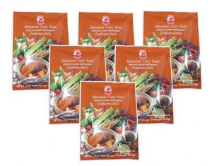 6er-Pack COCK Matsaman Currypaste (6x 50g) | Matsaman Curry Paste