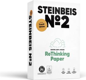 STEINBEIS Recyclingpapier No.2 DIN A4 80 g/qm 500 Blatt
