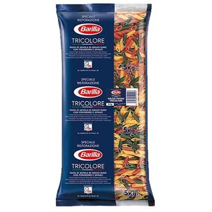 Barilla Collezione Mezze Penne Tricolore Nr 78 Pasta Nudeln 5000g