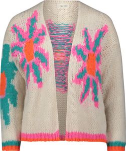 Cartoon Strickjacke Kurz 1/1 1843 Cream/Pink 38