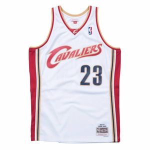 Mitchell & Ness Tshirts Nba Cleveland Cavaliers 0304 Lebron James Swingman, SMJYCP19209CCAWHIT03LJA, Größe: 173