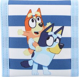 Detská peňaženka Bluey s prúžkami Detská peňaženka Bluey s prúžkami