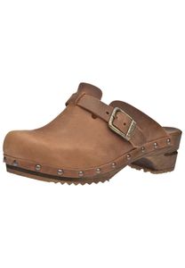 Sanita Wood-Kristel Open Clog Chestnut Gr.42