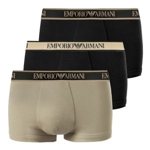 Emporio Armani Core Logoband Trunk Boxershorts Herren (3er pack)