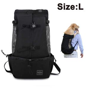 Batoh na nosenie psov, nastaviteľný batoh na nosenie psov Cestovná taška Pet Backpack Legs Out, Easy-Fit pre malé, stredné psy na cestovanie, turistiku, do prírody
