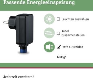 Paulmann Plug & Shine Einspeisung