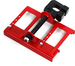 160MM Průvodce řezáním dřeva Mini přenosná řetězová pila Mill Steel Saw Red + Black