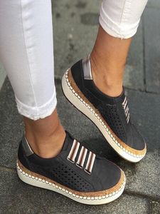 Damen Pump Loafers Low-Top Atmungsaktive Einzelschuhe Mode Flache Schuhe,Farbe: Schwarz,Größe:40