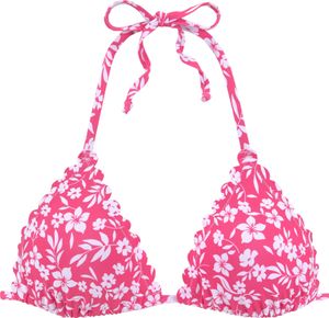 VIVANCE Triangel-Bikini-Top neonpink-weiß Größe 40 A/B VIVANCE Triangel-Bikini-Top neonpink-weiß Größe 40 A/B