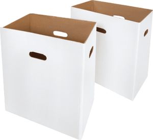 HSM Kartonbox für Aktenvernichter SECURIO P44 P44i weiß (1 Stück)