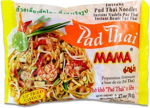 10er-Pack MAMA Instant Reisnudeln Pad Thai 70g | Instant Nudeln Stir Fried Flavour