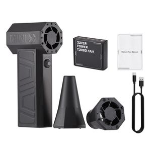 Mini Turbo Jet Fan 130000RPM Tragbar Air Duster Gewaltsamer Jet Fan Turbo & Akku Mini Turbo Jet Fan 130000RPM Tragbar Air Duster Gewaltsamer Jet Fan Turbo & Akku