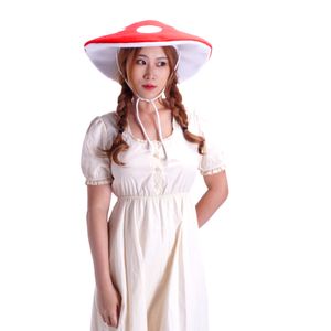 Superpilz Hut für Erwachsene | Witzige Fliegenpilz Mütze | Partyhut für Pilz Kostüm