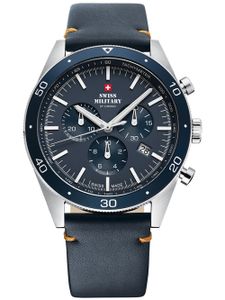 Pánské hodinky SWISS MILITARY SM34079.05 classic v tmavě modré barvě