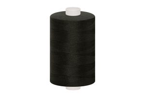dalipo - Polyester Nähgarn, 1000m, Farbe 100, schwarz