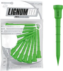 Lignum Tee 2 3/4 Inch Hitting Green 12 pcs