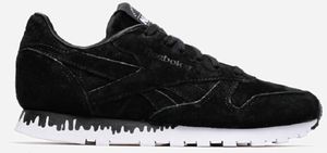 Reebok Classic CL Leather LTHR Naked LTD Sneaker schwarz/weiß V69845, Farbe:schwarz, Schuhgröße:35 EU