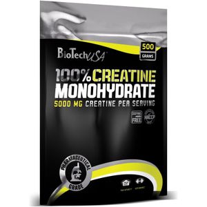 Biotech USA 100% Creatine Monohydrate 500g Beutel