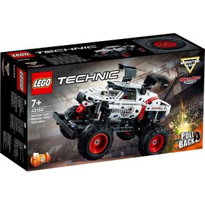 LEGO 42150 Technic Monster Jam Monster Mutt Dalmatian, Monster Truck-Spielzeug für Jungen und Mädchen, Rennspielzeug mit Rückziehmotor