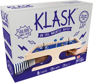 KLASK - Oceněná dovednostní hra pro 2 hráče - Desková hra pro rodiny, dospělé i děti - Dřevěná magnetická hra pro děti od 8 let - Rodinná hra na seznamu doporučených her roku KLASK - Oceněná dovednostní hra pro 2 hráče - Desková hra pro rodiny, dospělé i děti - Dřevěná magnetická hra pro děti od 8 let - Rodinná hra na seznamu doporučených her roku
