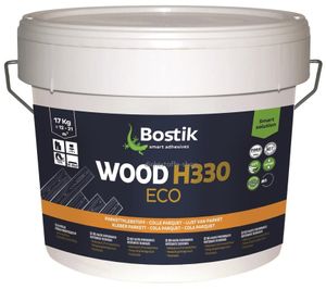 Bostik Wood H330 Eco Basic Elastischer Parkett Kleber Klebstoff 17kg Eimer