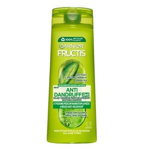 Garnier Fructis Szampon do włosów przeciwłupieżowy 2w1, 400 ml