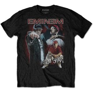 Eminem - "Shady Homage" T-Shirt für Herren/Damen Uni RO2258 (M) (Schwarz)
