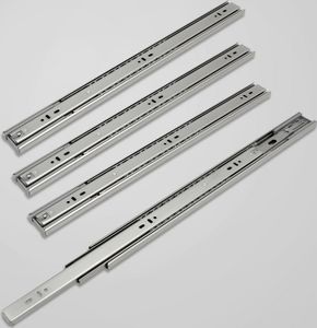 Jopassy pojezdy zásuvek pojezdy zásuvek s kuličkovým ložiskem samozavírací pojezdy zásuvek 45mm plný výsuv 500mm 4 kusy