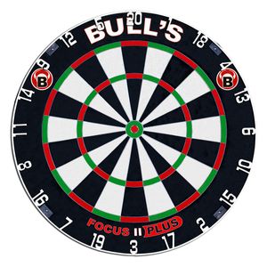 BULL'S Focus II Plus Dart Board | Dart Board Platte Dartscheibe