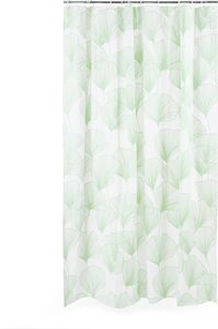 HOMLA Zasłona prysznicowa GINKGO w kwiaty 180x180cm