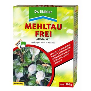 Dr. Stähler Mehltau frei 100g Asulfa Jet - gegen echten Mehltau wie Netzschwefel