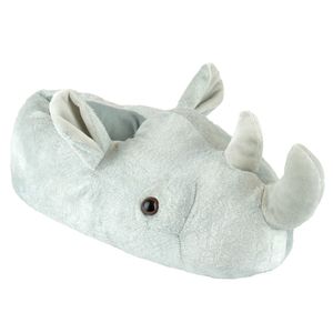 Slumberzzz - Pánske papuče, roh nosorožca 1148 (43 EU - 44,5 EU) (sivé)