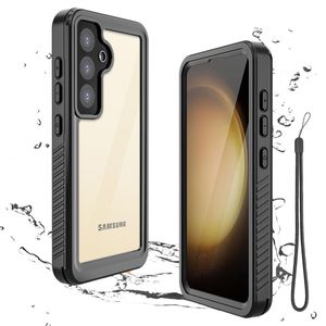 Für Samsung Galaxy S24 Plus 360 Grad Full Body Wasserdichte Hülle Case