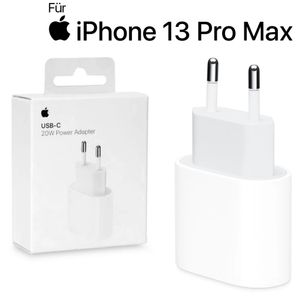 Apple 20W USB-C Power Adapter Schnellladegerät für iPhone 13 Pro Max